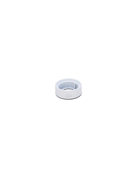SURFACE MOUNT BRACKET - FOR COMPACT DOME CAMERAS - SUITABLE FOR OUTDOOR USE - WALL OR CEILING INSTALLATION - WHITE COLOR (RAL90