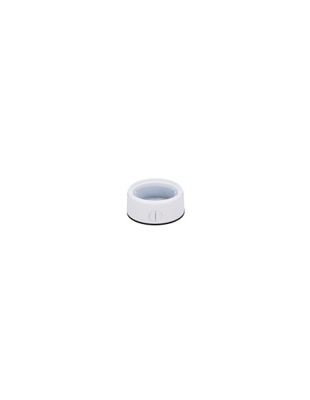 SURFACE MOUNT BRACKET - FOR COMPACT DOME CAMERAS - SUITABLE FOR OUTDOOR USE - WALL OR CEILING INSTALLATION - WHITE COLOR (RAL90