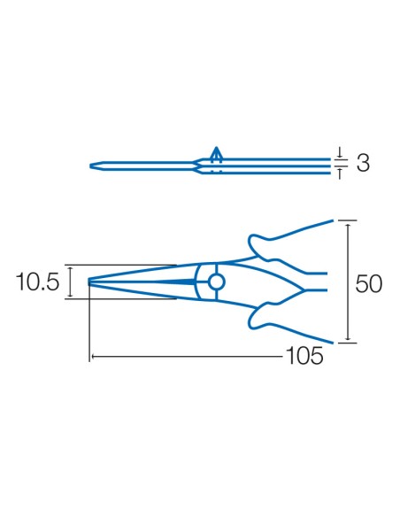 MINI ALICATE DE PUNTAS