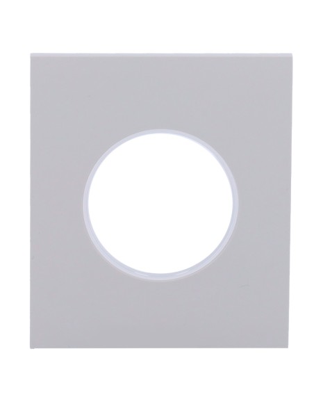 TAPA CENTRAL PARA ENCHUFE BÁSICO TIPO F - COMPATIBLE CON AJ-OUTLETCORE-BASIC - PROTECCIÓN CONTRA POLVO, SALPICADURAS, OBJETOS -