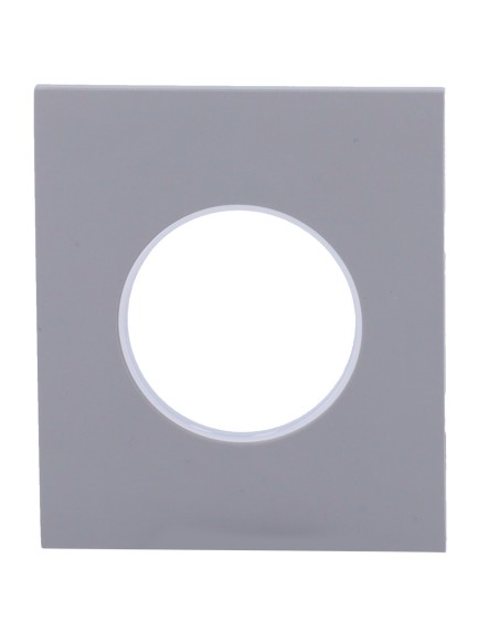 TAPA CENTRAL PARA ENCHUFE BÁSICO TIPO F - COMPATIBLE CON AJ-OUTLETCORE-BASIC - PROTECCIÓN CONTRA POLVO, SALPICADURAS, OBJETOS -