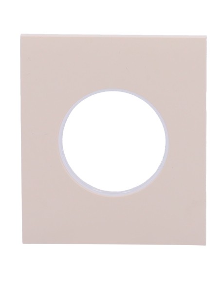 TAPA CENTRAL PARA ENCHUFE BÁSICO TIPO F - COMPATIBLE CON AJ-OUTLETCORE-BASIC - PROTECCIÓN CONTRA POLVO, SALPICADURAS, OBJETOS -