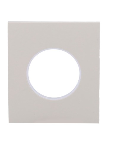 TAPA CENTRAL PARA ENCHUFE BÁSICO TIPO F - COMPATIBLE CON AJ-OUTLETCORE-BASIC - PROTECCIÓN CONTRA POLVO, SALPICADURAS, OBJETOS -