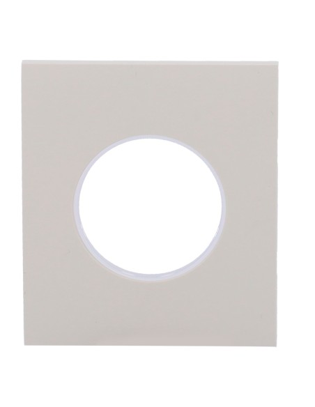 TAPA CENTRAL PARA ENCHUFE BÁSICO TIPO F - COMPATIBLE CON AJ-OUTLETCORE-BASIC - PROTECCIÓN CONTRA POLVO, SALPICADURAS, OBJETOS -