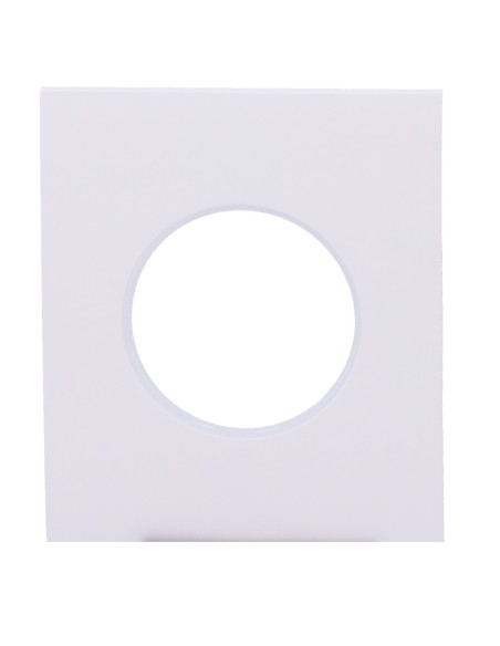 TAPA CENTRAL PARA ENCHUFE BÁSICO TIPO F - COMPATIBLE CON AJ-OUTLETCORE-BASIC - PROTECCIÓN CONTRA POLVO, SALPICADURAS, OBJETOS -