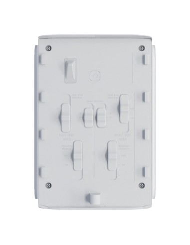 HOUSING FOR EXTERNAL DOUBLE CURTAIN DETECTOR - AJ-DUALCURTAINOUTDOOR-W - EASY INSTALLATION - INCLUDES SMARTBRACKET - ABS PLASTI