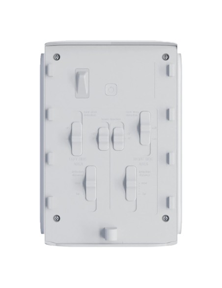 HOUSING FOR EXTERNAL DOUBLE CURTAIN DETECTOR - AJ-DUALCURTAINOUTDOOR-W - EASY INSTALLATION - INCLUDES SMARTBRACKET - ABS PLASTI