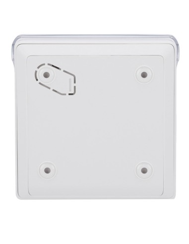 BOTÓN MANUAL DE ALARMA DE INCENDIO BLANCO - INALÁMBRICO 868 MHZ JEWELLER - BOTÓN ALARMA INCENDIO O ACTIVADOR DE ESCENARIOS - COM