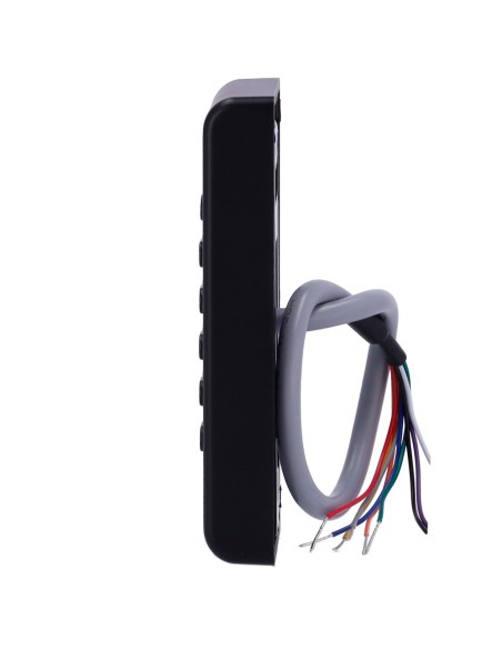 LECTOR DE ACCESO - ACCESO POR TARJETA EM/MF Y PIN - INDICADOR LED Y ACÚSTICO - WIEGAND 26/34 - COMPATIBLE CON EQUIPOS AKUVOX Y D
