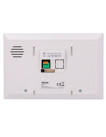 MONITOR LINUX PARA VIDEOPORTERO - PANTALLA TFT DE 7&QUOT; - AUDIO BIDIRECCIONAL CRYSTAL CLEAR - 2 HILOS LP, WIFI, SIP ESTÁNDAR -