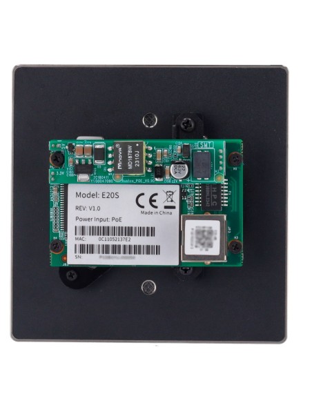 PORTERO IP ANTIVANDÁLICO IK10 - AUDIO BIDIRECCIONAL - POE, SIP ESTÁNDAR | TAMAÑO COMPACTO - INTERFONO DE EMERGENCIA - MANTENIMIE