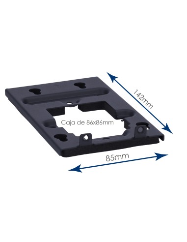 KIT DE VIDEOPORTERO ANDROID - IP | PLACA Y MONITOR - AUDIO BIDIRECCIONAL CRYSTAL CLEAR - LECTOR EM/MF Y NFC | POE ESTÁNDAR - 2 S