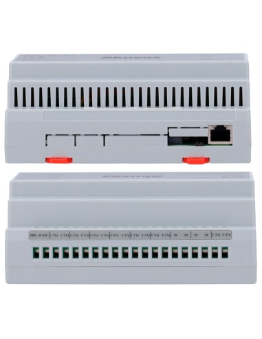 DISTRIBUIDOR PARA COMUNIDADES 2 HILOS LP - ALIMENTA HASTA 26 MONITORES CON WIFI - CONEXIÓN DE DISTRIBUIDORES EN CASCADA - PUERTO