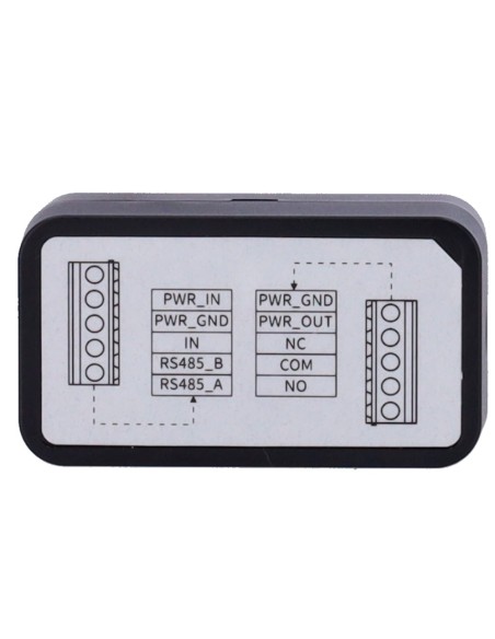 MÓDULO DE PUERTA SEGURA - TAMAÑO REDUCIDO PARA CAJAS DE MECANISMO - COMUNICACIÓN RS485 | ENTRADA DE PULSADOR - SALIDA DE RELÉ NO