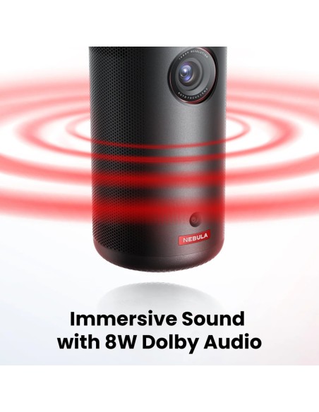 NEBULA CAPSULE 3 LASER PROYECTOR 1080P - CONEXION WIFI / SO GOOGLE TV - LUMINOSIDAD 300 LÚMENES - PROYECCION HASTA 120&QUOT; - A