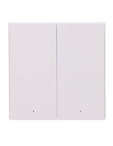 AQARA INTERRUPTOR INALÁMBRICO H1 DOBLE - ZIGBEE 3.0  - REQUIERE  AQARA HUB - 7 ACCIONES CONFIGURABLES - LARGA DURACIÓN DE BATERÍ