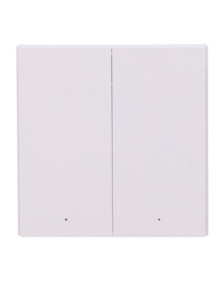 AQARA INTERRUPTOR INALÁMBRICO H1 DOBLE - ZIGBEE 3.0  - REQUIERE  AQARA HUB - 7 ACCIONES CONFIGURABLES - LARGA DURACIÓN DE BATERÍ