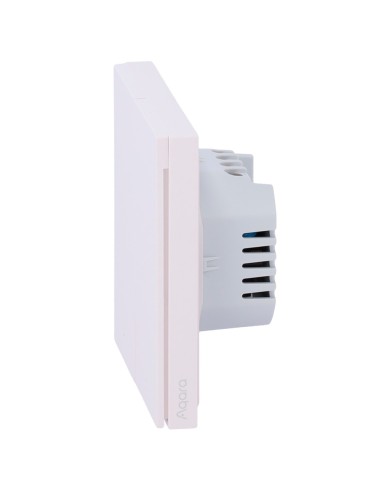AQARA INTERRUPTOR INTELIGENTE DE PARED H1 - ZIGBEE 3.0  - REQUIERE AQARA HUB - CON NEUTRO / PROTECCIÓN CONTRA ALTO VOLTAJE - COM