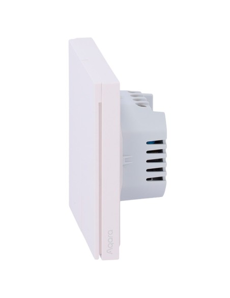 AQARA INTERRUPTOR INTELIGENTE DE PARED H1 - ZIGBEE 3.0  - REQUIERE AQARA HUB - CON NEUTRO / PROTECCIÓN CONTRA ALTO VOLTAJE - COM
