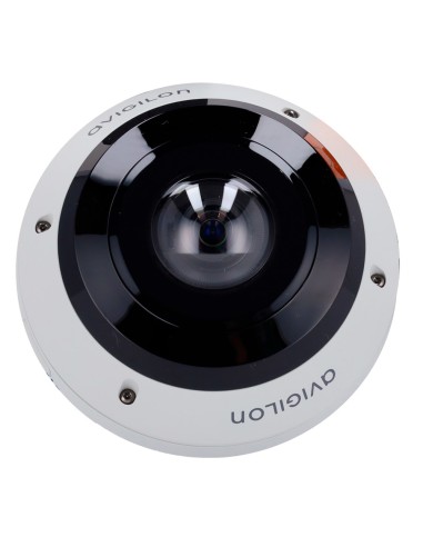 AVIGILON - CÁMARA DOMO IP FISHEYE GAMA H5A - RESOLUCIÓN 12MPX CON IR, 1.6MM - CUMPLE CON FIPS 140-2 - VISIÓN PANORÁMICA 360º - C