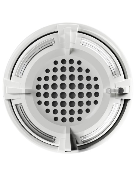 DETECTOR DE HUMO ÓPTICO 3-EN-1 - CON ANUNCIADOR DE VOZ INTEGRADO - CON DISPOSITIVO DE ALARMA VISUAL (DAV) - VAD INTEGRAL CON LED