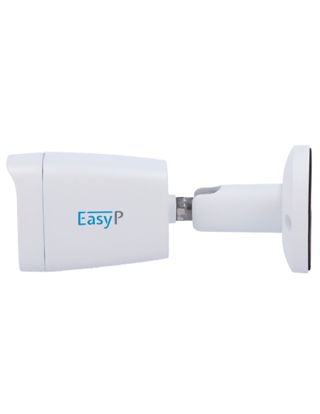 CÁMARA BULLET IP AI EASY-P - 4MP | LENTE 2.8 MM - IR 25 M | MIC - IA POR HUMANOS Y/O VEHÍCULOS - SOPORTA UMD Y MOTION DETECT 2.0