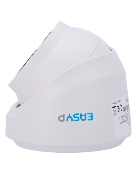 CÁMARA TURRET IP AI EASY-P - 8MP | LENTE 2.8 MM - IR 40 M | LUZ BLANCA 30 M | MIC - INSTALACIÓN PLUG &AMP; PLAY - IA POR HUMANOS