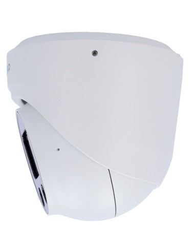 CÁMARA TURRET IP AI EASY-P - 8MP | LENTE MOTORIZADA 2.7~13.5 MM - IR 40 M | LUZ BLANCA 30 M | MIC - INSTALACIÓN PLUG &AMP; PLAY