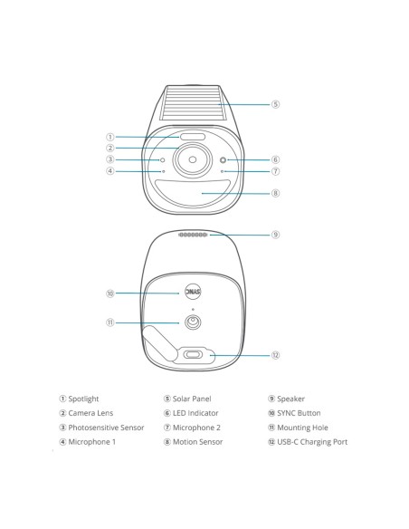 KIT 2 CÁMARAS 4K SOLAR + 1 HOMEBASE 3 - DETECCIÓN HUMANOS, MASCOTAS Y VEHÍCULOS - HOMEBASE WIFI CON SIRENA - ALMACENAMIENTO INTE