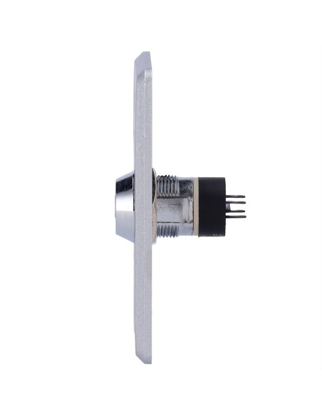 PUSH BUTTON WITH KEY - PROFESSIONAL USE - TESTED 500.000 USES - NO/NC/COM | FLUSH OR SURFACE MOUNTED - DIMENSIONS 86 (H) X 50 (