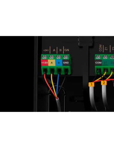 EXPANSOR DE ZONAS CABLEADAS GRADO 3 - PROTOCOLO FIBRA - HASTA 18 ENTRADAS CABLEADAS  - ALARMA CONFIGURABLE NC, NO, EOL, 2EOL, 3E