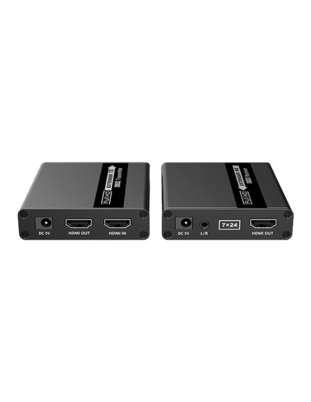 EXTENSOR KVM DE SINAL HDMI - ALCANCE 40 M - RESOLUÇÃO 4K - PERMITE LIGAÇÕES 1:1 - HDMI LOOP OUT