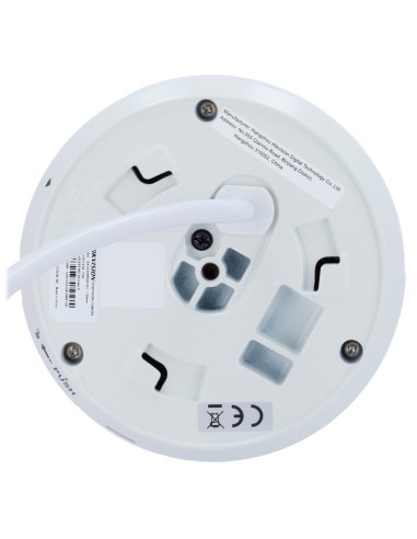 HIKVISION - CÁMARA IP FISHEYE 5 MPX (2560×1920) - LENTE 1.05 MM FISHEYE - IR LEDS ALCANCE 8 M - MICRÓFONO INTEGRADO | POE (IEEE8