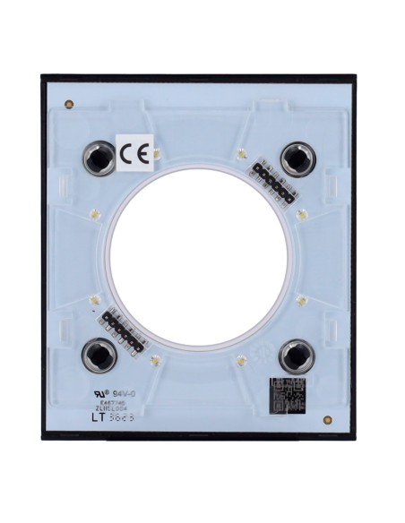 TAPA CENTRAL PARA ENCHUFE INTELIGENTE TIPO F - COMPATIBLE CON AJ-OUTLETCORE-SMART - INDICADOR LED SOBRE ESTADO DEL ENCHUFE Y CON