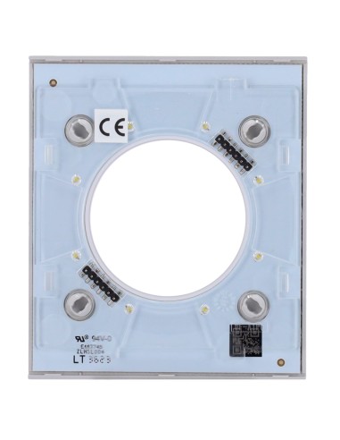 TAPA CENTRAL PARA ENCHUFE INTELIGENTE TIPO F - COMPATIBLE CON AJ-OUTLETCORE-SMART - INDICADOR LED SOBRE ESTADO DEL ENCHUFE Y CON