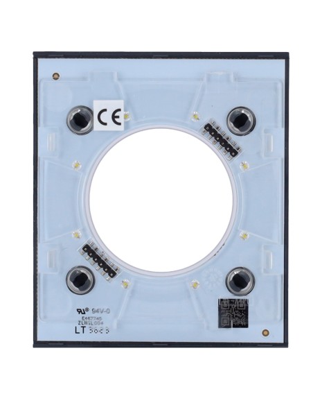 TAPA CENTRAL PARA ENCHUFE INTELIGENTE TIPO F - COMPATIBLE CON AJ-OUTLETCORE-SMART - INDICADOR LED SOBRE ESTADO DEL ENCHUFE Y CON