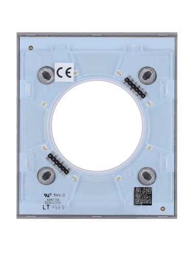 TAPA CENTRAL PARA ENCHUFE INTELIGENTE TIPO F - COMPATIBLE CON AJ-OUTLETCORE-SMART - INDICADOR LED SOBRE ESTADO DEL ENCHUFE Y CON
