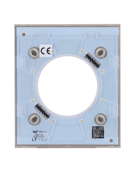 TAPA CENTRAL PARA ENCHUFE INTELIGENTE TIPO F - COMPATIBLE CON AJ-OUTLETCORE-SMART - INDICADOR LED SOBRE ESTADO DEL ENCHUFE Y CON