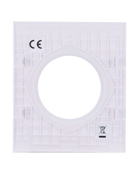 TAPA CENTRAL PARA ENCHUFE BÁSICO TIPO F - COMPATIBLE CON AJ-OUTLETCORE-BASIC - PROTECCIÓN CONTRA POLVO, SALPICADURAS, OBJETOS -