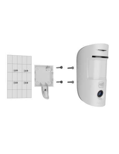 DETECTOR CON FOTO BAJO DEMANDA - GRADO 2 - AJAX SUPERIOR / SOPORTE CON TORNILLO DE FIJACIÓN - RESOLUCIÓN MÁXIMA HD  - TECNOLOGÍA