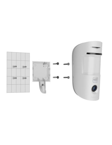 DETECTOR CON FOTO BAJO DEMANDA - GRADO 2 - AJAX SUPERIOR / SOPORTE CON TORNILLO DE FIJACIÓN - RESOLUCIÓN MÁXIMA HD  - TECNOLOGÍA