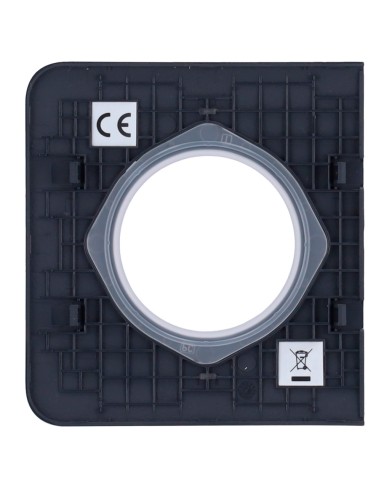 TAPA LATERAL PARA ENCHUFE BÁSICO TIPO F - COMPATIBLE CON AJ-OUTLETCORE-BASIC - PROTECCIÓN CONTRA POLVO, SALPICADURAS, OBJETOS -