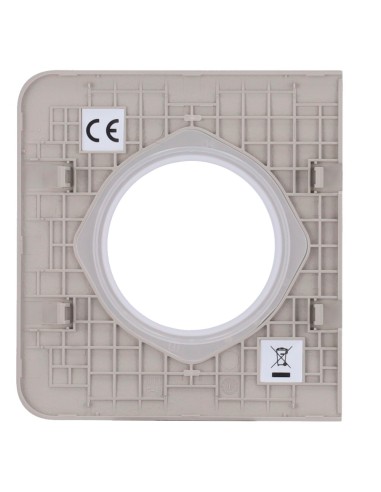 TAPA LATERAL PARA ENCHUFE BÁSICO TIPO F - COMPATIBLE CON AJ-OUTLETCORE-BASIC - PROTECCIÓN CONTRA POLVO, SALPICADURAS, OBJETOS -