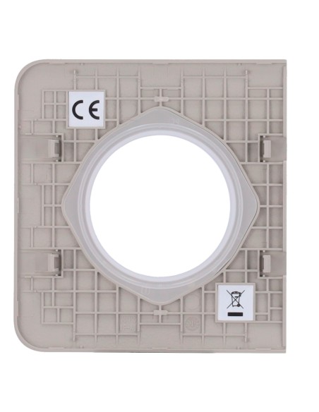 TAPA LATERAL PARA ENCHUFE BÁSICO TIPO F - COMPATIBLE CON AJ-OUTLETCORE-BASIC - PROTECCIÓN CONTRA POLVO, SALPICADURAS, OBJETOS -