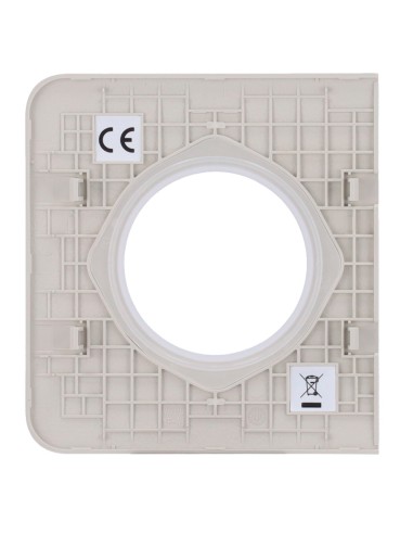 TAPA LATERAL PARA ENCHUFE BÁSICO TIPO F - COMPATIBLE CON AJ-OUTLETCORE-BASIC - PROTECCIÓN CONTRA POLVO, SALPICADURAS, OBJETOS -