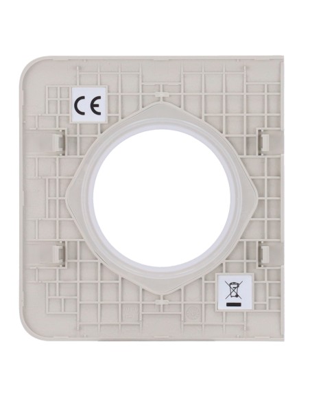 TAPA LATERAL PARA ENCHUFE BÁSICO TIPO F - COMPATIBLE CON AJ-OUTLETCORE-BASIC - PROTECCIÓN CONTRA POLVO, SALPICADURAS, OBJETOS -