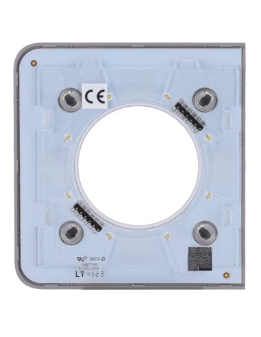 TAPA LATERAL PARA ENCHUFE INTELIGENTE TIPO F - COMPATIBLE CON AJ-OUTLETCORE-SMART - INDICADOR LED SOBRE ESTADO DEL ENCHUFE Y CON