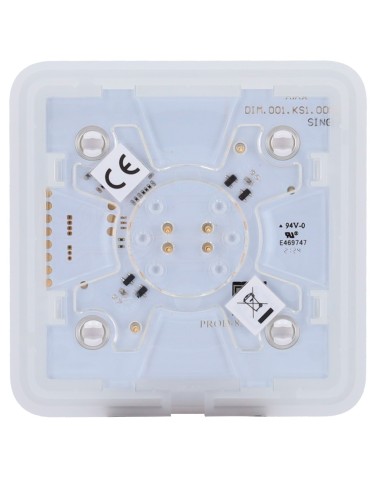 PANEL TÁCTIL PARA INTERRUPTOR DE LUZ REGULABLE - COMPATIBLE CON AJ-LIGHTCORE-DIMMER - RETROILUMINACIÓN LED - PANEL TÁCTIL SIN CO