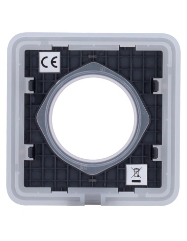 TAPA PARA ENCHUFE BÁSICO TIPO F - COMPATIBLE CON AJ-OUTLETCORE-BASIC - PROTECCIÓN CONTRA POLVO, SALPICADURAS, OBJETOS - SIN MONI