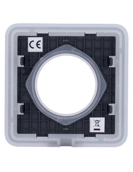 TAPA PARA ENCHUFE BÁSICO TIPO F - COMPATIBLE CON AJ-OUTLETCORE-BASIC - PROTECCIÓN CONTRA POLVO, SALPICADURAS, OBJETOS - SIN MONI